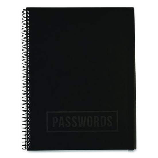 Picture of NOTEBOOK,PASS,SPIRAL,BLK