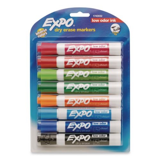 Picture of MARKER,EXPO,CHISEL,8PK