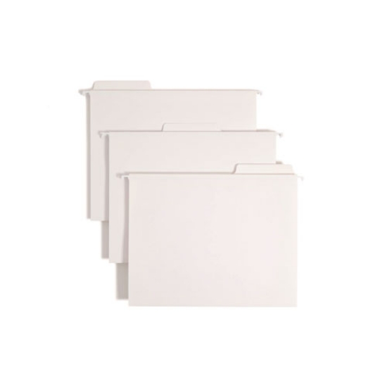 Picture of FOLDER,1TAB,LTR,20,WH