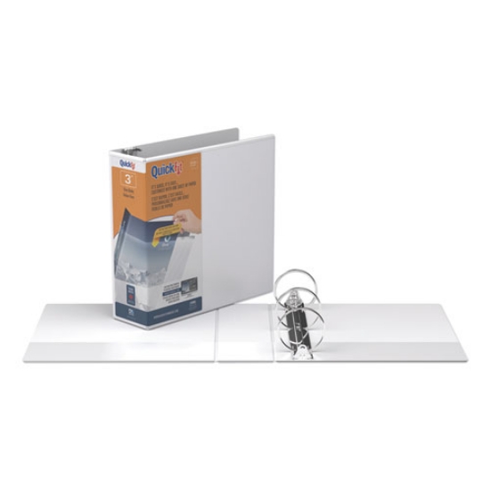 Picture of BNDR,QUICKFIT,VIEW,3",WH