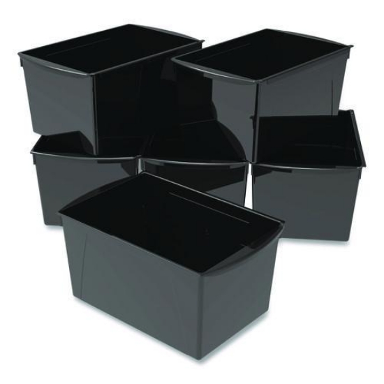 Picture of BOOKRACK,WIDE BK BIN,BK,6