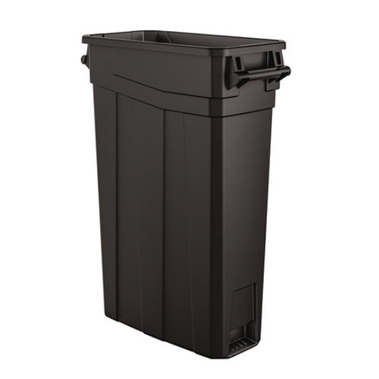 Picture of CAN,23GAL ,SLIM,TRASH,BK