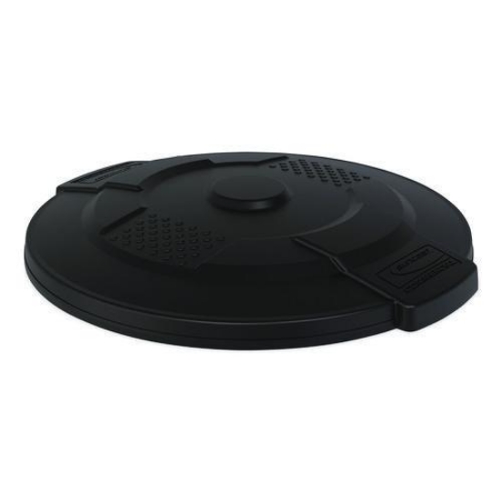 Picture of LID,32GAL,RES,TRASH,BK