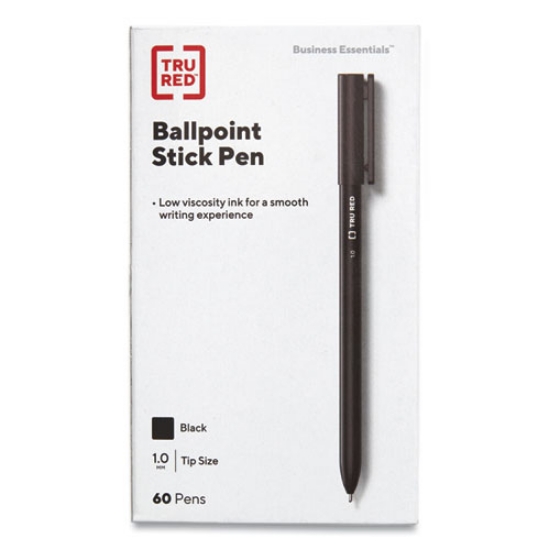 Picture of PEN,STICK,1.0MM,BK,60