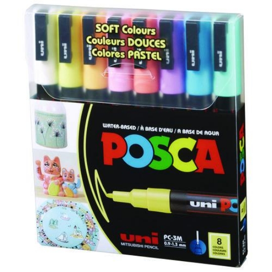 Picture of MARKER,PC3M,SFTCLR,8C,AST