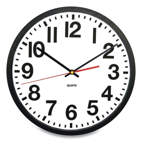 Picture of CLOCK,WALL,PLASTIC,13"