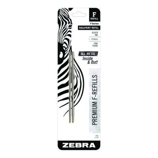 Picture of REFILL,BP RF .8MM,2PK,BK